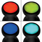 XR Brands® Brands Booty Sparks Light-Up Vibrating Butt Plug | LED Light Show 7 Modes Wireless Remote