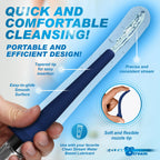 XR Brands® Brands CleanStream Flex-Tip Silicone Enema Bulb Blue