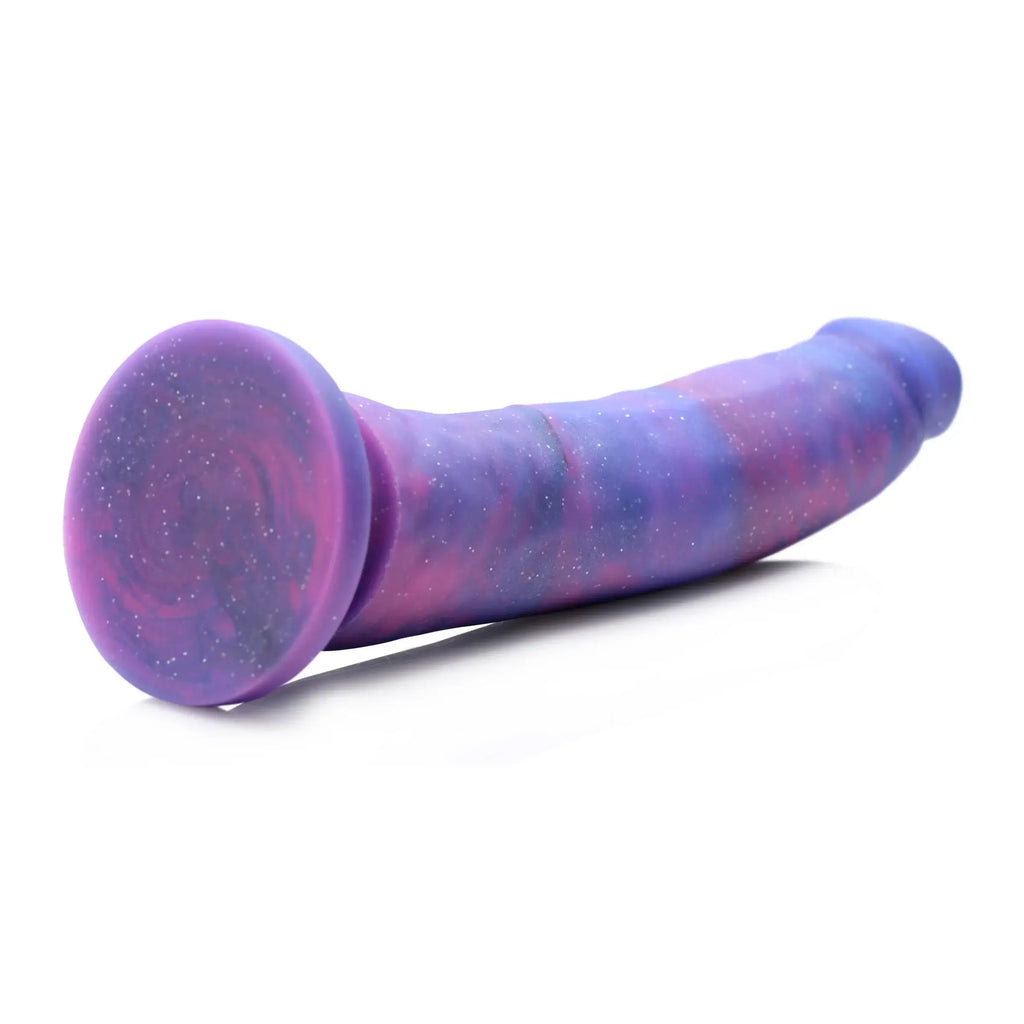 XR Brands® Brands Magic Stick Glitter Silicone Dildo | Strap-On Compatible Suction Cup