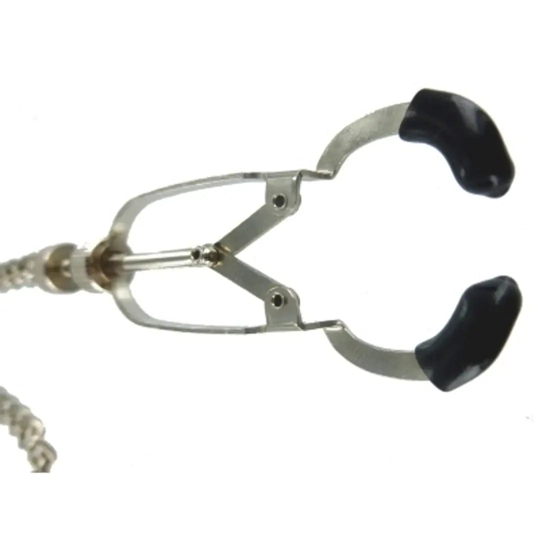 XR Brands® Brands Master Series Bauhaus Precision Nipple Vice Silver