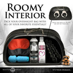 Master Series® Cuffed and Loaded Travel Bag with Handcuff Handles - Storage