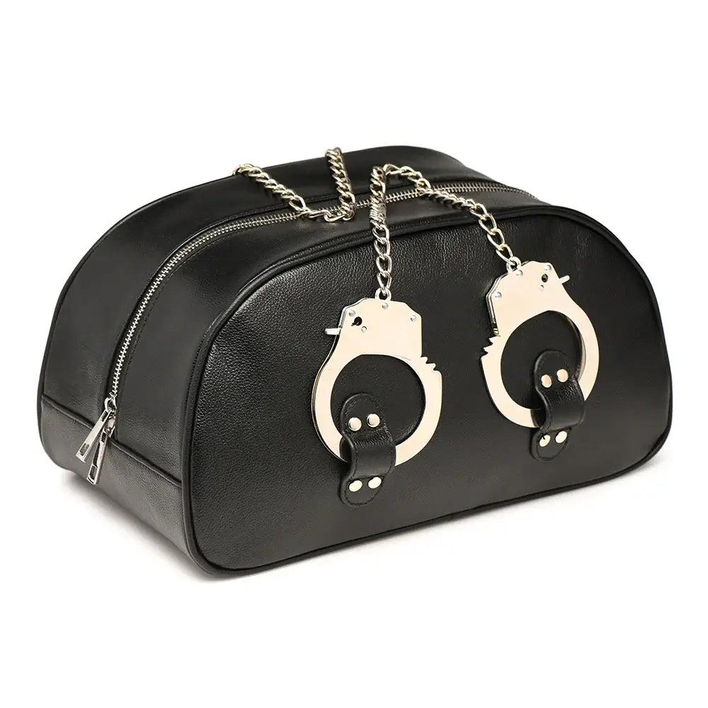 Master Series® Cuffed and Loaded Travel Bag with Handcuff Handles - Storage