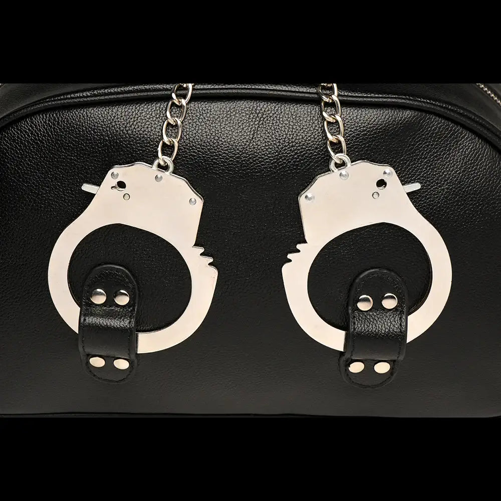 Master Series® Cuffed and Loaded Travel Bag with Handcuff Handles - Storage