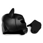 XR Brands® Brands Master Series Spike Neoprene Puppy Hood | Snap-On Muzzle Adjustable Ears Petplay
