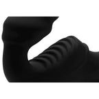 XR Brands® Brands Strap U Pro Rider Strapless Strap-On | Dual Motors 9 Modes Wireless Remote Black