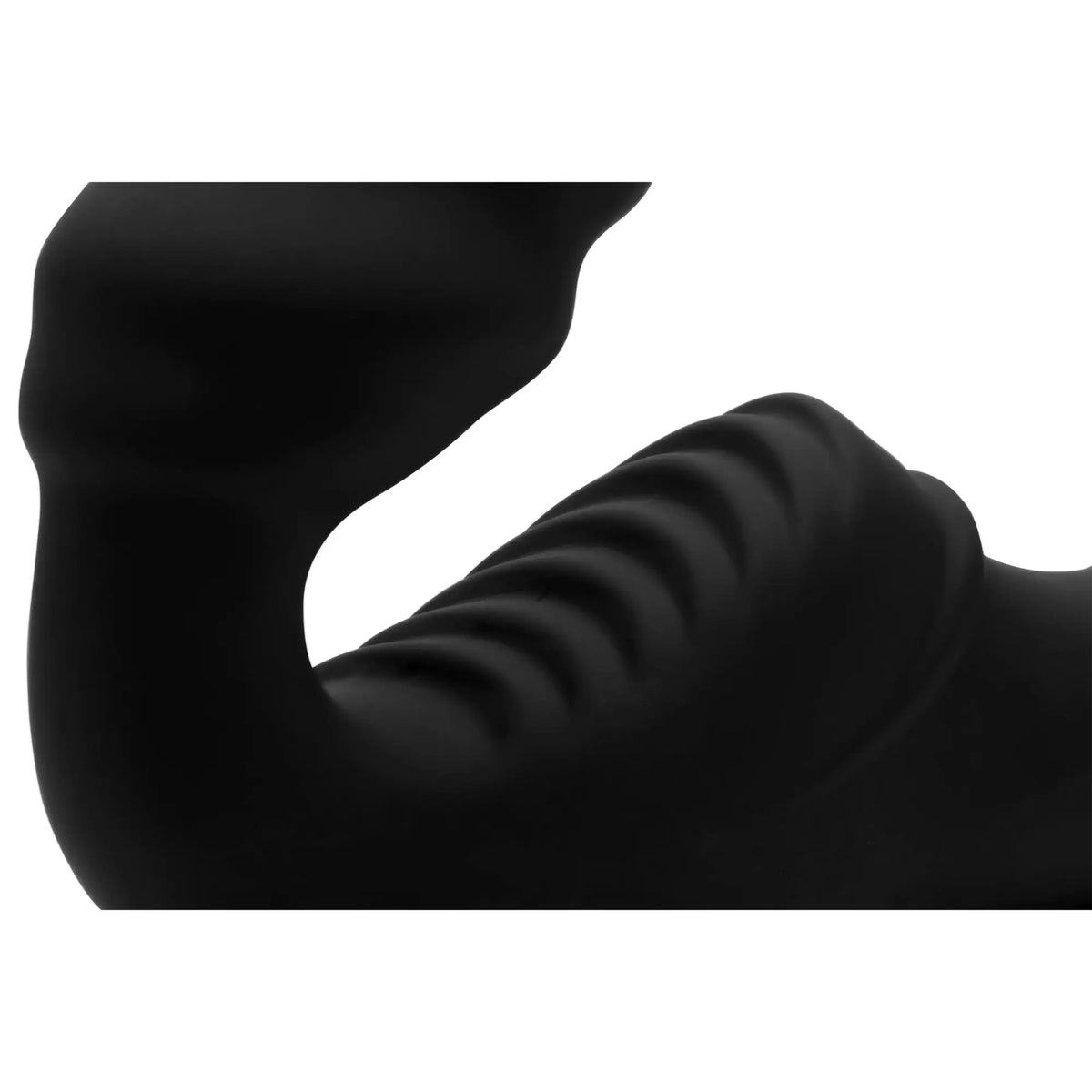 XR Brands® Brands Strap U Pro Rider Strapless Strap-On | Dual Motors 9 Modes Wireless Remote Black