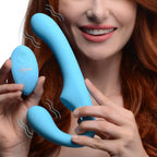 XR Brands® Brands Strap U Strapless Strap-On Vibrator | 10 Modes Wireless Remote G-Spot & Clit Stimulation