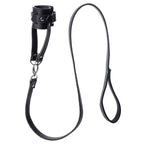 XR Brands® Brands Strict Ball Stretcher With Leash Black