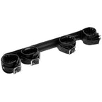 XR Brands® Brands Strict Spreader Bar – Ankle & Wrist Cuffs Locking Buckles Adjustable Black