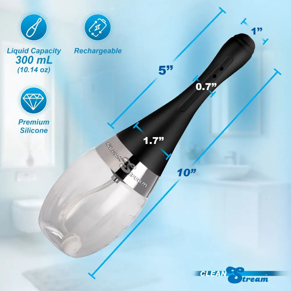 XR Brands® Clean Stream® Automatic Enema Bulb with 5 Jet Nozzle