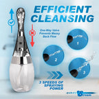 XR Brands® Clean Stream® Automatic Enema Bulb with 5 Jet Nozzle