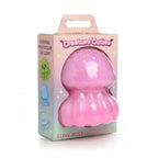 XR Brands® Creature Cuties Glow Jelly Licking & Vibrating Clitoral Stimulator Hot Pink