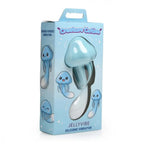XR Brands® Creature Cuties Jellyvibe Double-Ended Vibrator – Dual Motors IPX7 Body-Safe Silicone Sky Blue
