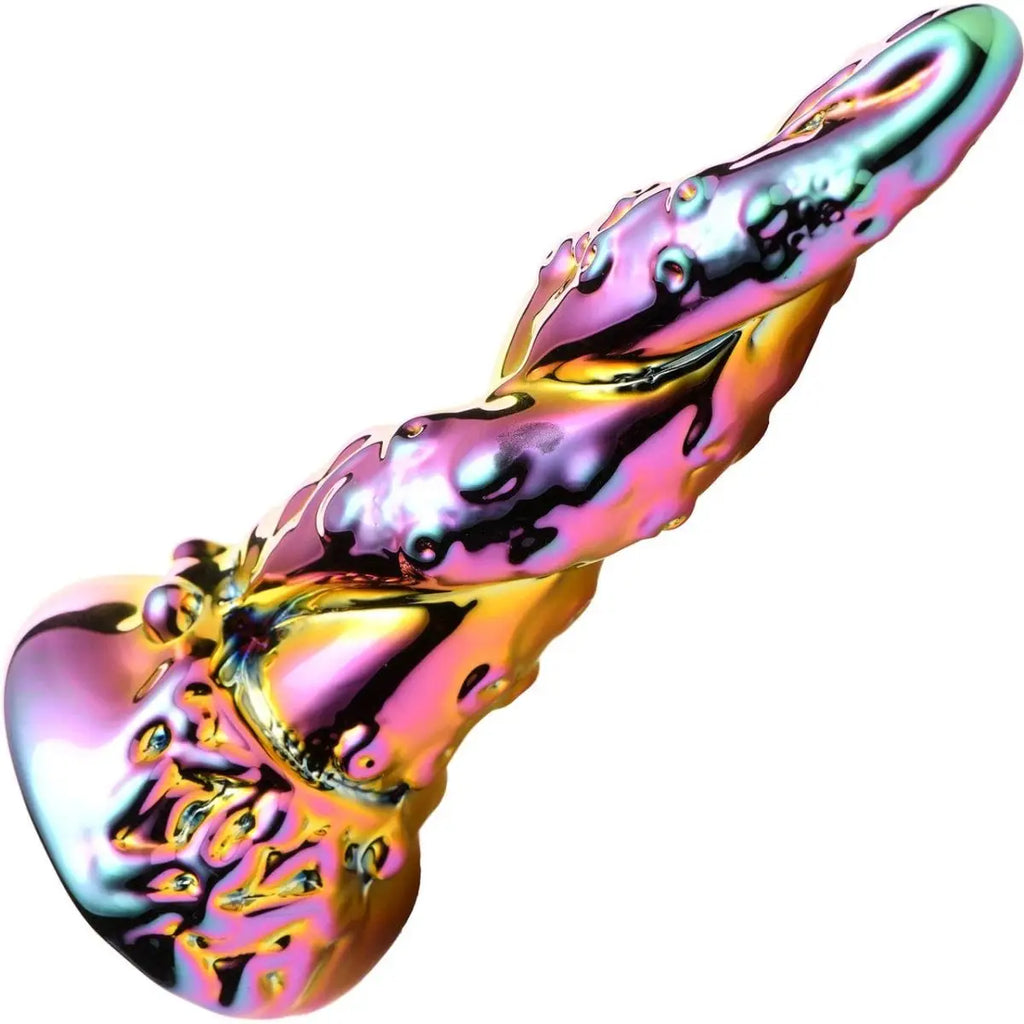 Enchantress Rainbow Glass Dildo - Rolik®