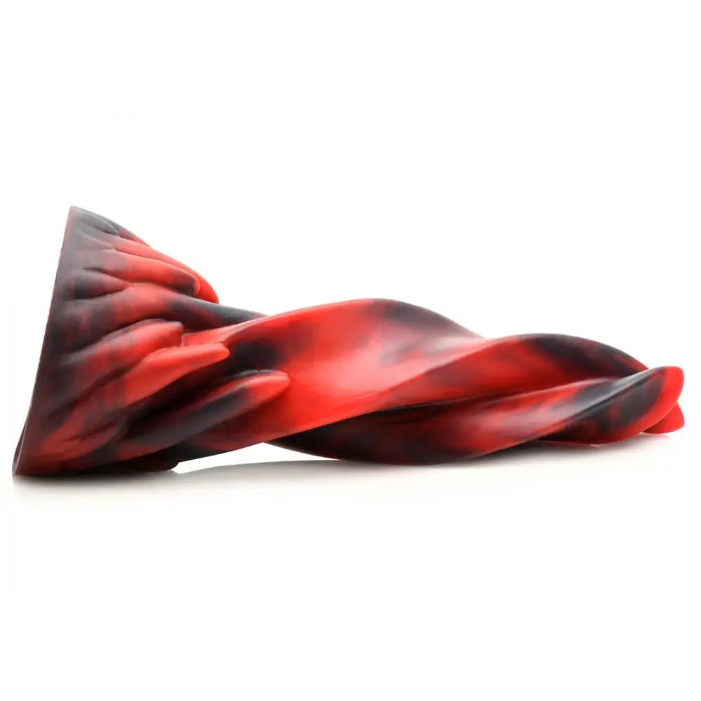 Hell Kiss Twisted Tongues Silicone Dildo - Rolik®