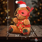 XR Brands® Holiday Bondage Bear Keychain