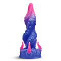 XR Brands® Krakenar Tentacle Dildo – Fantasy Silicone with Suction Cup | 7.8’’ Multicolor