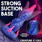 XR Brands® Krakenar Tentacle Dildo – Fantasy Silicone with Suction Cup | 7.8’’ Multicolor