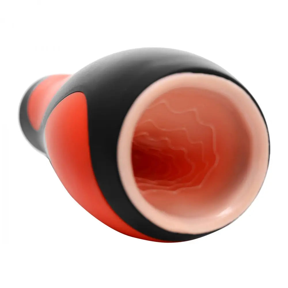 Love Botz® Vibra - Head Bionic Auto Stroker - Red - Masturbator