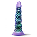 XR Brands® Majestic Eryndor Dragon Silicone Dildo – 8.1’’ Fantasy by Creature Cocks Multicolor