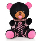 XR Brands® Master Series Bling Bondage Bear – BDSM Plush Teddy with Bedazzled Cuffs & Chains