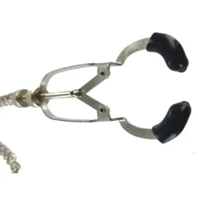 XR Brands® Master Series® Bauhaus Precision Nipple Vice - Silver - Clamps