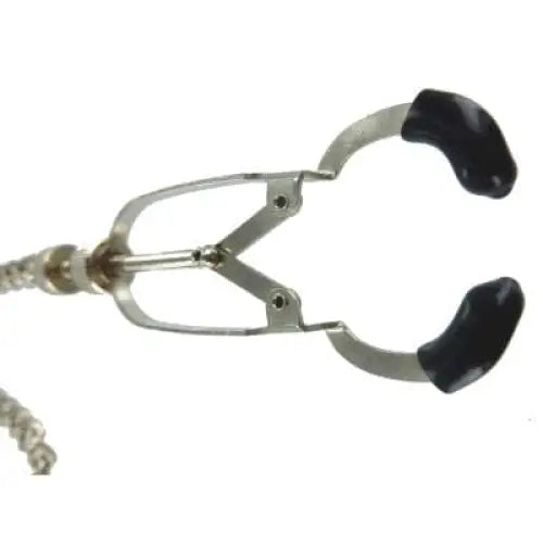 XR Brands® Master Series® Bauhaus Precision Nipple Vice - Silver - Clamps