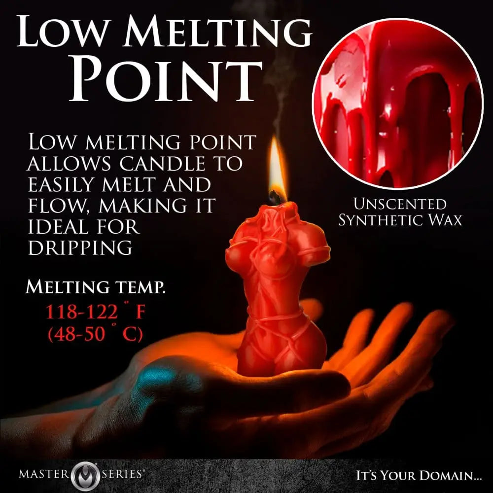 Master Series® Bound Goddess Drip Candle - Rolik®