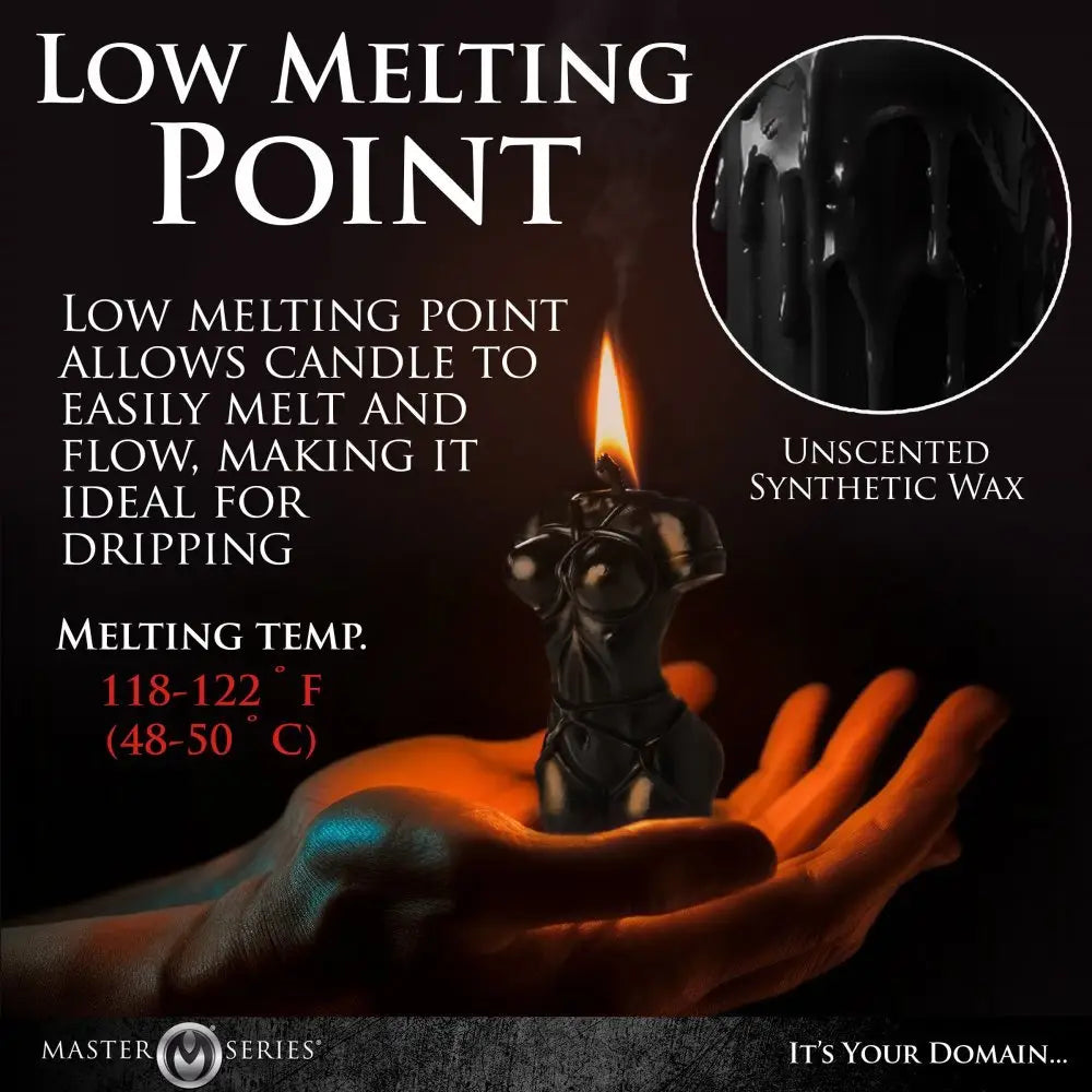Master Series® Bound Goddess Drip Candle - Rolik®