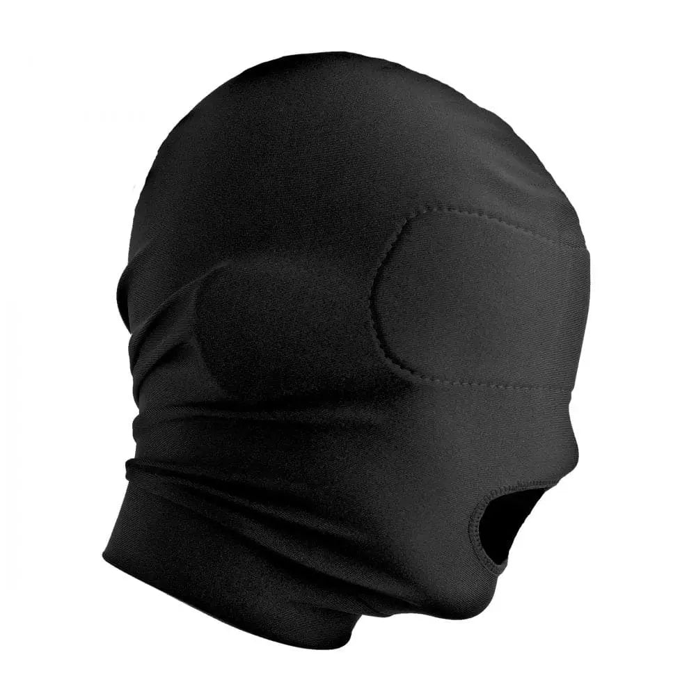 Master Series® Disguise Open Mouth Hood with Padded Blindfold - Rolik®