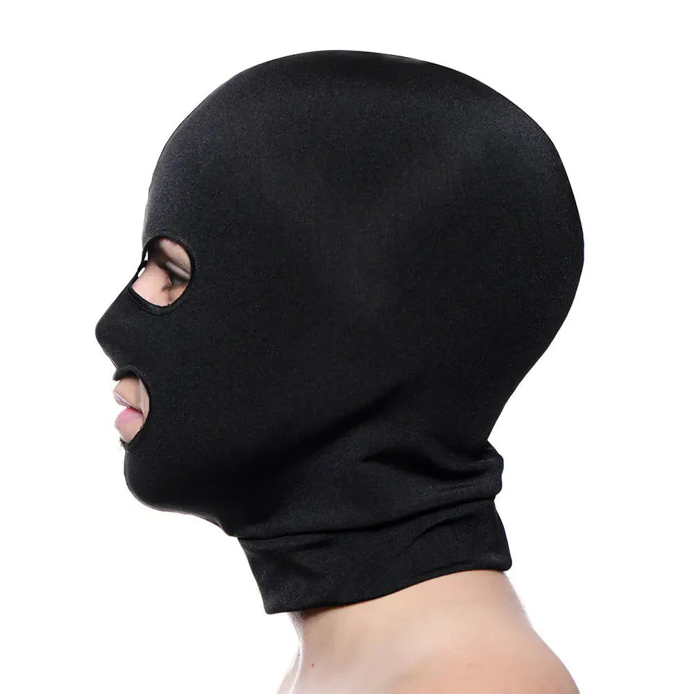 Master Series® Facade Hood with Eye and Mouth Holes - Black