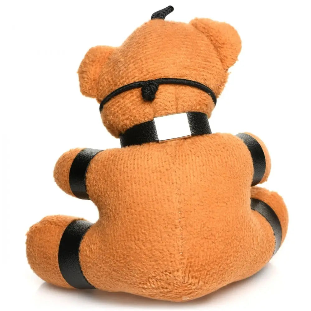 Master Series® Gagged Teddy Bear Keychain - Rolik®