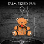Master Series® Gagged Teddy Bear Keychain - Rolik®
