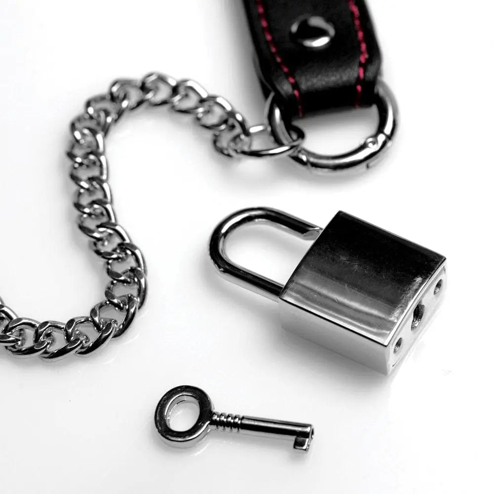 Master Series® Kinky Clutch Black Bondage Set with Carrying Case - Rolik®