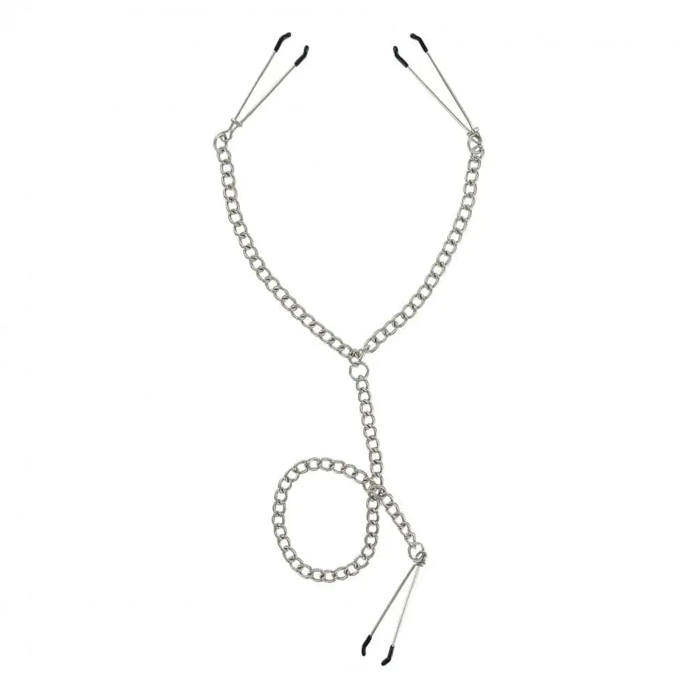 Master Series® Nipple to Clit Tweezer Clamp Set - Rolik®