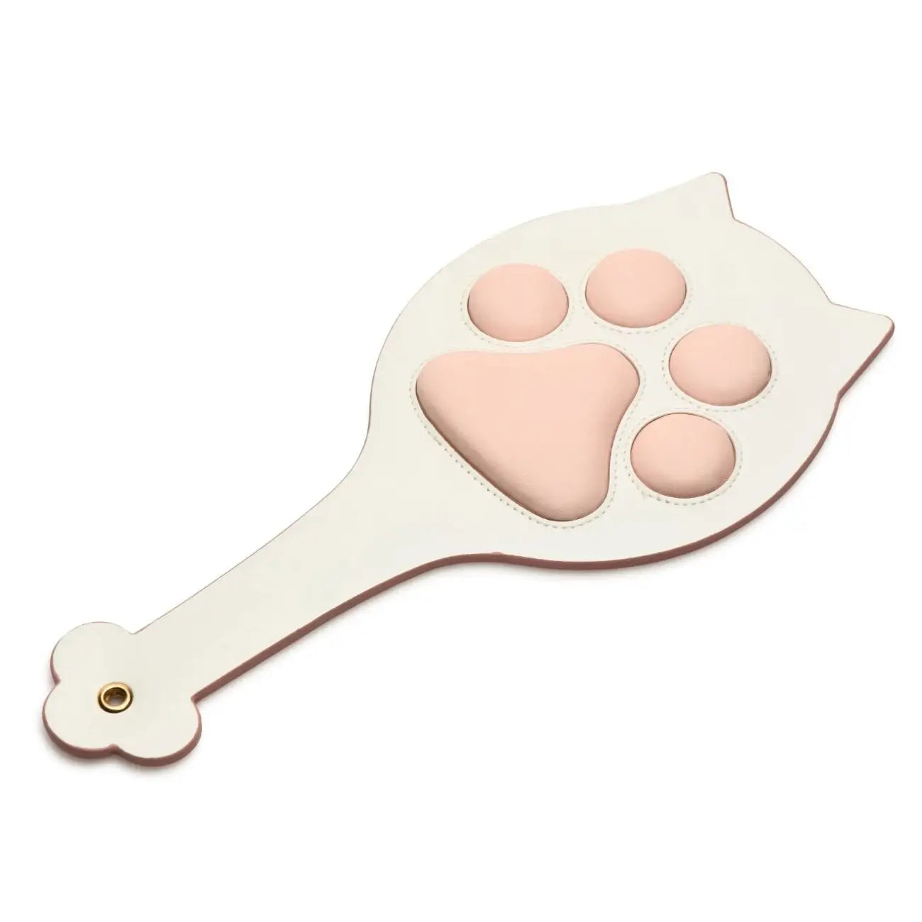 XR Brands® Master Series® Pink Tiger Kitty Bondage Set - 7-Piece Vegan Leather Kit Multicolor