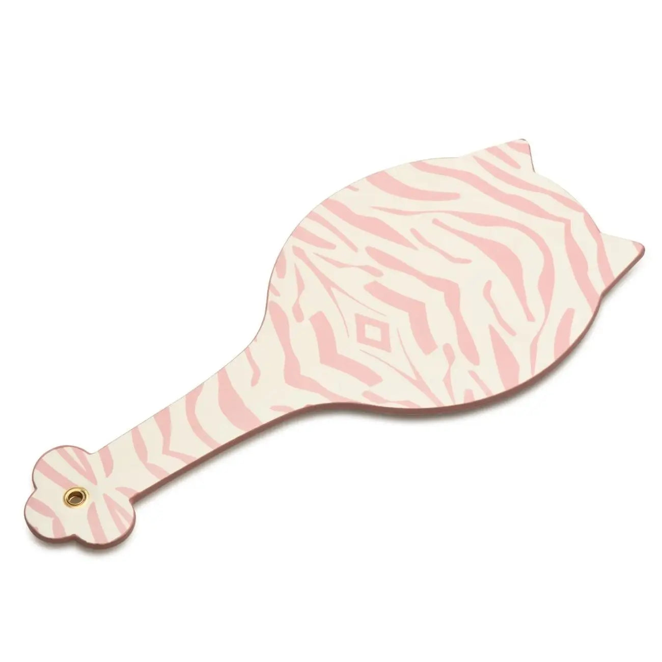 XR Brands® Master Series® Pink Tiger Kitty Bondage Set - 7-Piece Vegan Leather Kit Multicolor