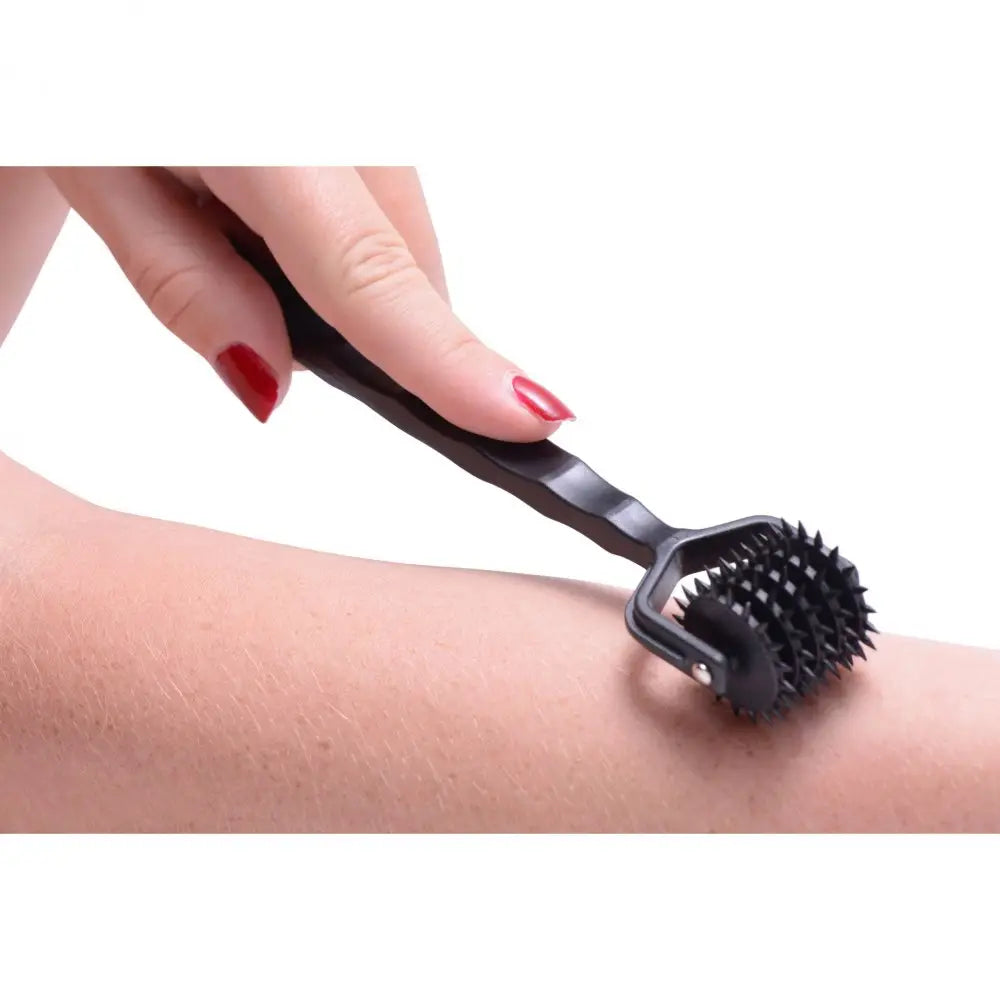 Master Series® Spiked 5 Row Pinwheel - Black - Tickler