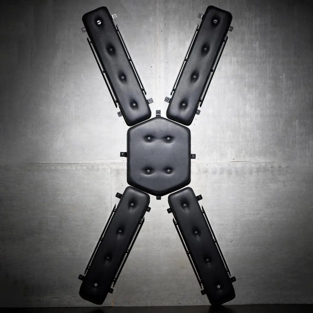 Master Series® Masters Wall - Mounted St. Andrew's Cross - Rolik®