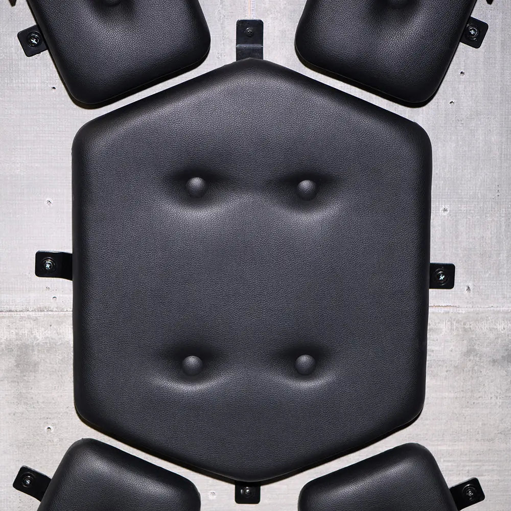 Master Series® Masters Wall - Mounted St. Andrew’s Cross - Black - Furniture