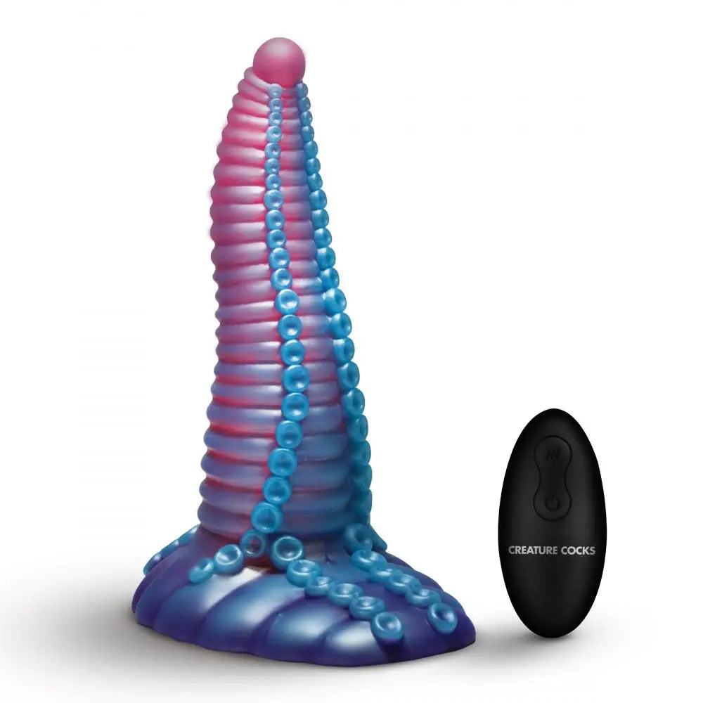XR Brands® Mega-Tenta Vibrating Fantasy Tentacle Dildo – Remote Control | Brands