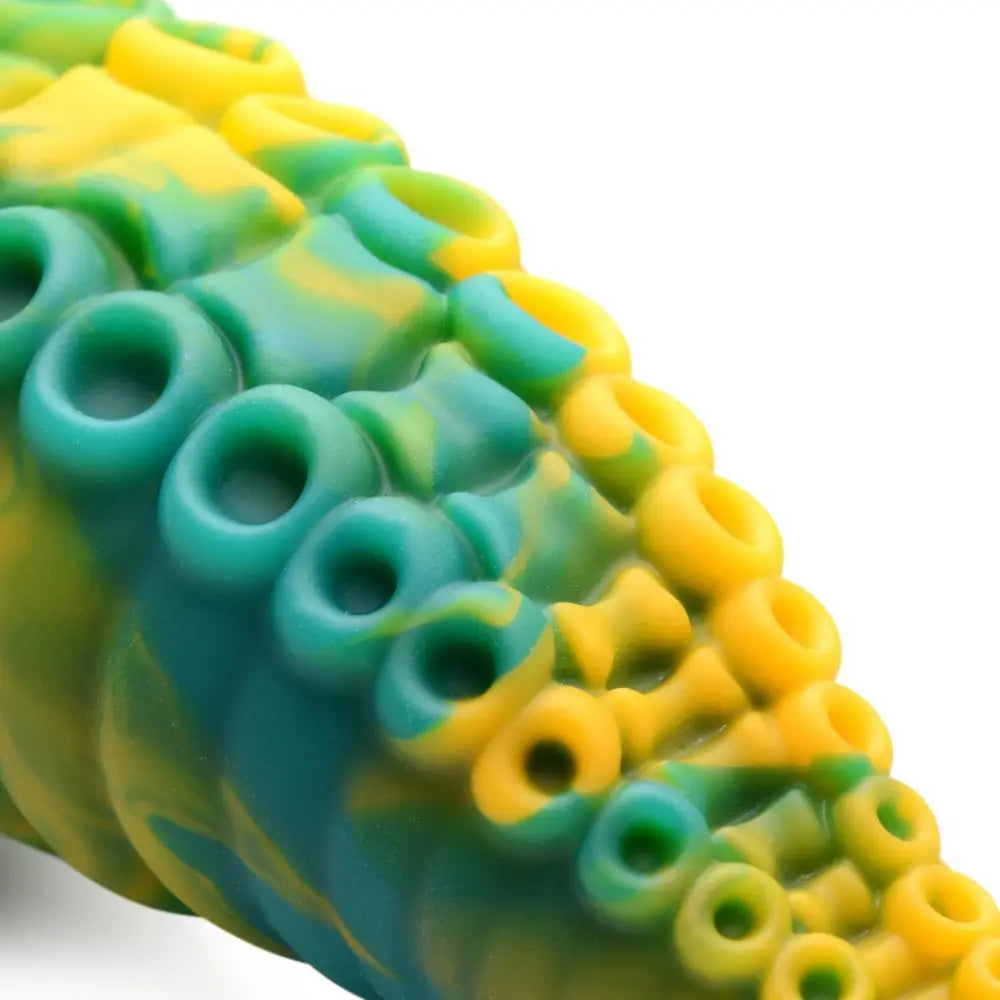 Monstropus Tentacled Monster Silicone Dildo - Green
