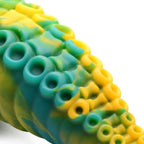 Monstropus Tentacled Monster Silicone Dildo - Green
