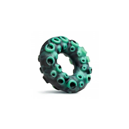 XR Brands® Octo-Grip Silicone C-Ring | Textured One-Size-Fits-Most