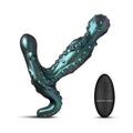 XR Brands® Octoprobe Gyrating Prostate Vibrator with Remote – Deep Sea Fantasy Design Teal