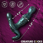 XR Brands® Octoprobe Gyrating Prostate Vibrator with Remote – Deep Sea Fantasy Design Teal