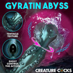 XR Brands® Octoprobe Gyrating Prostate Vibrator with Remote – Deep Sea Fantasy Design Teal