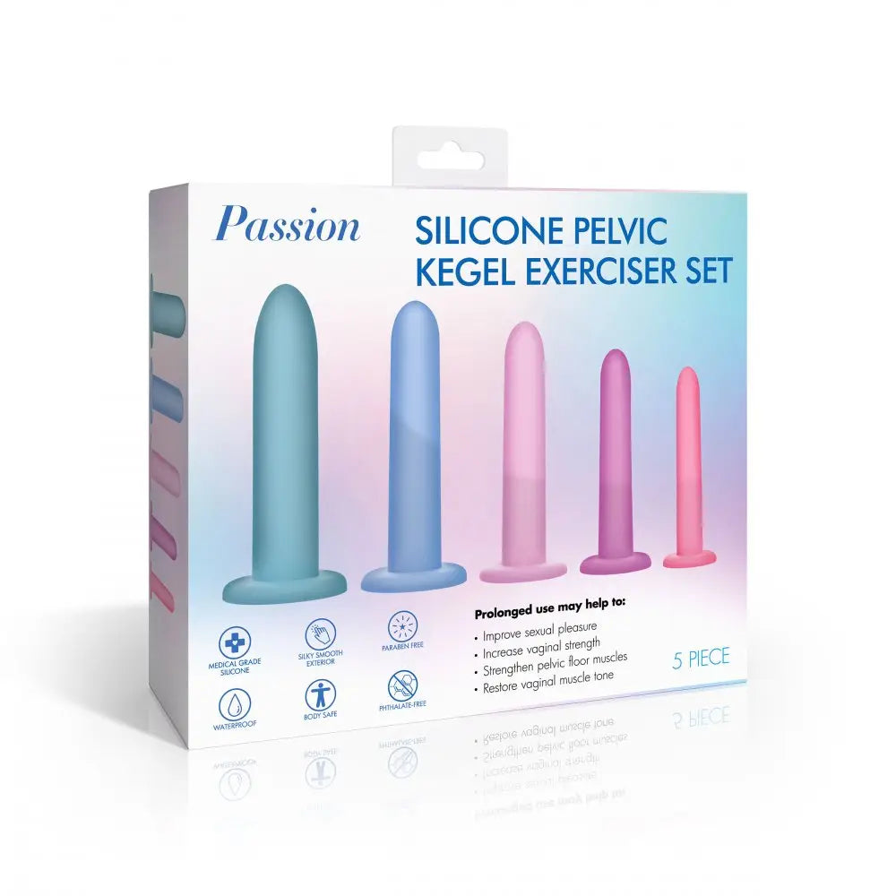 Passion® Silicone Pelvic Kegel Exerciser Set - Dilator