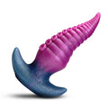 XR Brands® Plugtopus Tentacle Silicone Butt Plug | Tapered Dual-Texture Body-Safe Multicolor