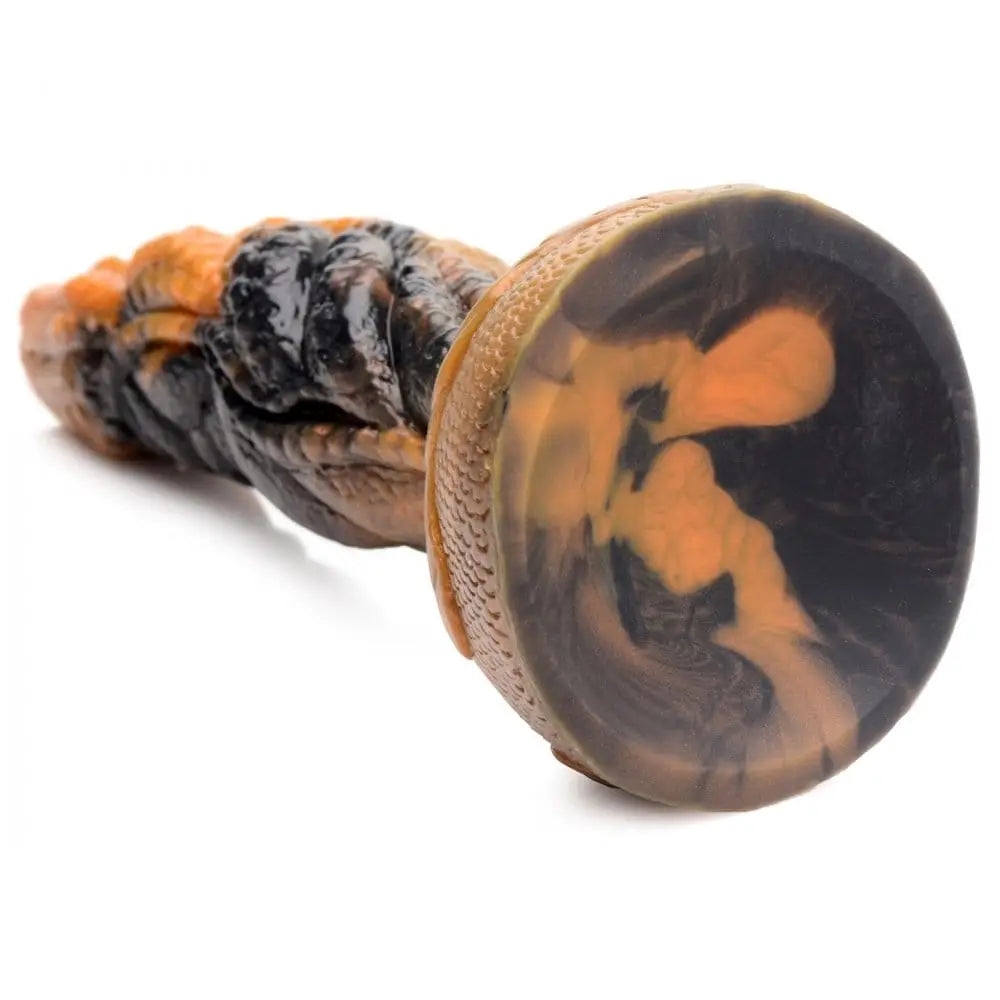 Ravager Rippled Tentacle Silicone Dildo - Rolik®